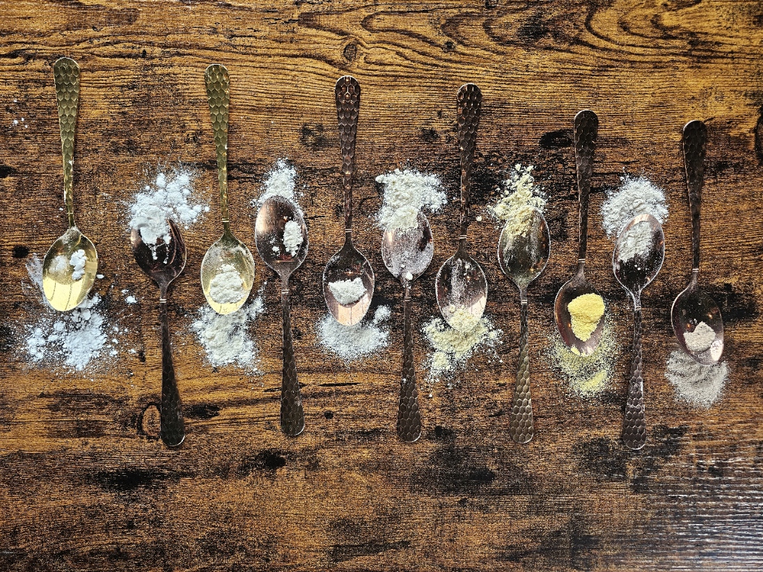 The various types of Gluten-Free flours