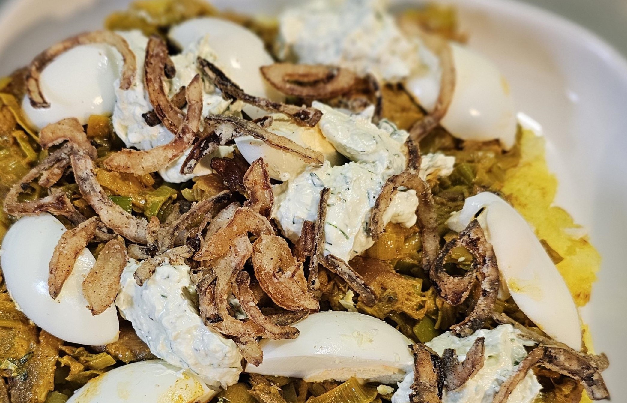 Scorched Rice Kedgeree